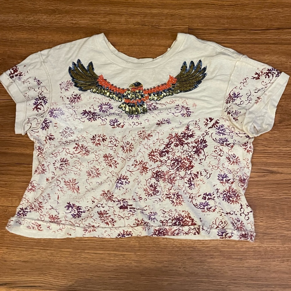 Free People Tee shirt size L
